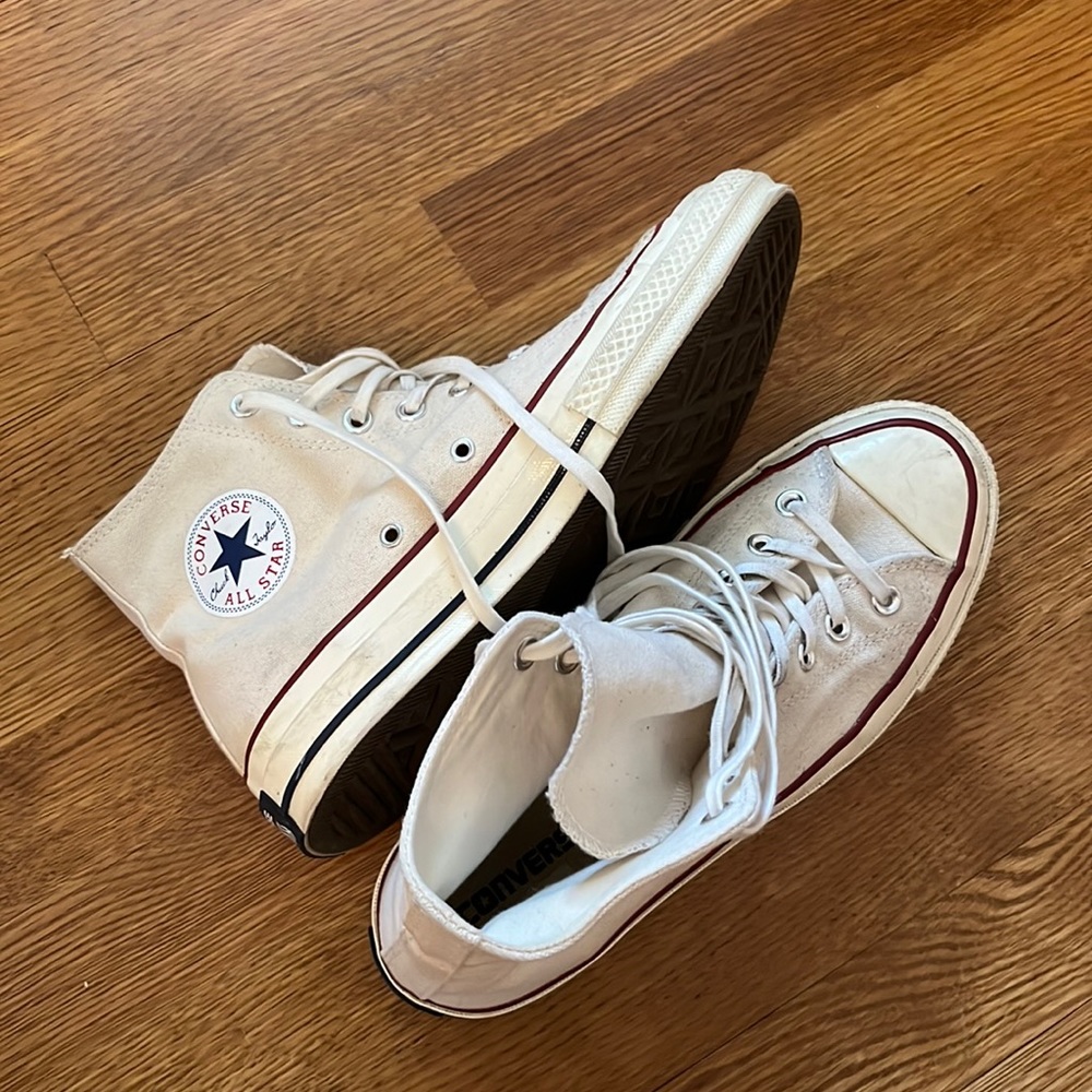 High too off white converse